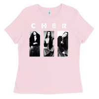 Bubblegum Pink Cher, Cher Heart of Stone, Cher Cher Cher Cher Cher, Cher Cher Cher Ch Ladies Tee - PixelFlow
