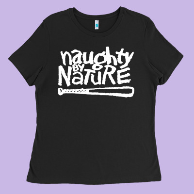Naughty By Nature Ladies Tee Designed By Pixelflow
