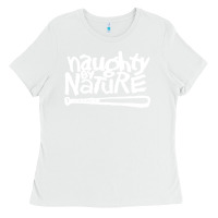 White naughty by nature Ladies Tee - PixelFlow