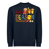 Navy tis the season softball Heavyweight Sweatshirt - AdoDesignShop