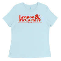 Baby Blue lennon & mccartney Classic Ladies Tee - PixelFlow