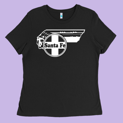 Big Chief Clean Santa Fe Railroad Ladies Tee Designed By Pixelflow
