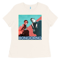 Bone Inglorious Basterds - Bongiorno poster GIFT Ladies Tee - PixelFlow
