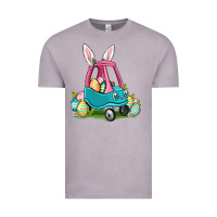 Vintage Zinc Easter toddler car Vintage Tee - OliviaCreatesArt