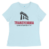 Baby Blue transylvania university Ladies Tee - PixelFlow