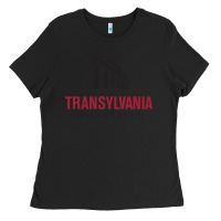 Black transylvania university Ladies Tee - PixelFlow