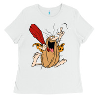 White captain caveman captain caveman unga bunga premium t shirt Ladies Tee - PixelFlow