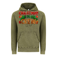 Vintage Olive christmas baking crew with gifts Vintage Hoodie - FaDigitalArtStudio