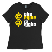 Black price is right Ladies Tee - PixelFlow