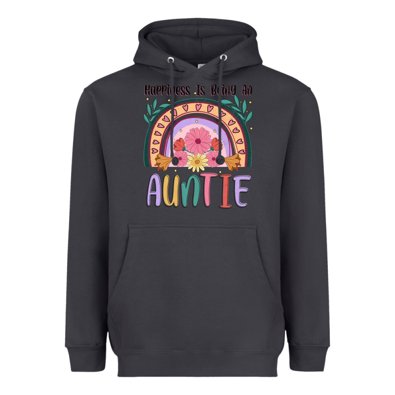 Happiness Is Being An Auntie Heavyweight Hoodie by JahusDesignShop | Teevron