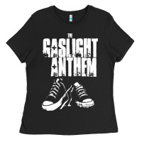 Black fallon gaslight anthem musisi Ladies Tee - PixelFlow