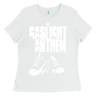 White fallon gaslight anthem musisi Ladies Tee - PixelFlow