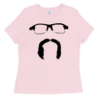 Bubblegum Pink randy dobnak art Ladies Tee - PixelFlow