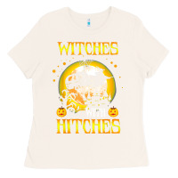 Bone witches with hitches funny halloween costume gift Ladies Tee - PixelFlow