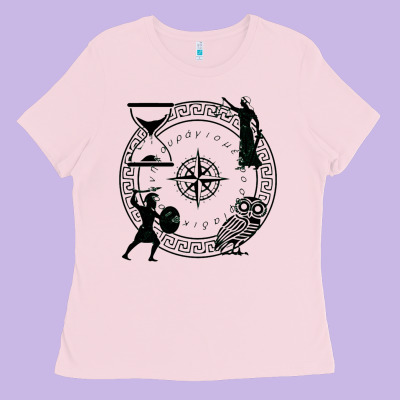 The Four Stoic Virtues Ladies Tee Designed By Pixelflow