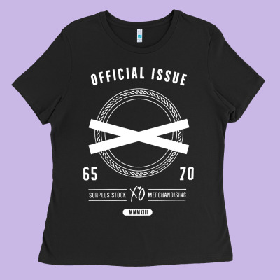 Official Issue Xo For Dark Ladies Tee Designed By Pixelflow