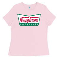 Bubblegum Pink krispy kreme Ladies Tee - PixelFlow