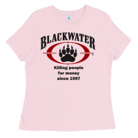 Bubblegum Pink Blackwater Ladies Tee - PixelFlow