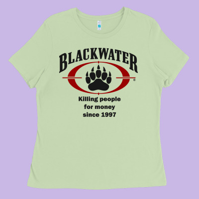 Blackwater Ladies Tee Designed By Pixelflow