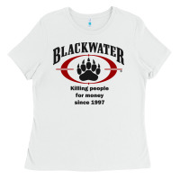 White Blackwater Ladies Tee - PixelFlow