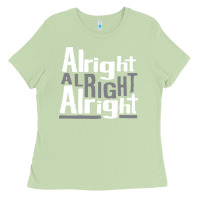 Matcha matthew mcconaughey dazed & confused alright alright alright hipster t Ladies Tee - PixelFlow