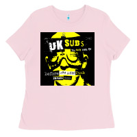 Bubblegum Pink U.K. SUBS special music punk Ladies Tee - PixelFlow