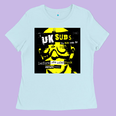 U.k. Subs Special Music Punk Ladies Tee Designed By Pixelflow