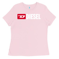 Bubblegum Pink Diesel Ladies Tee - PixelFlow