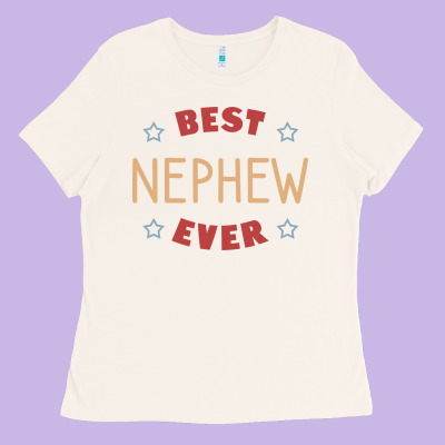 Best Nephew Ever Ladies Tee Designed By Pixelflow