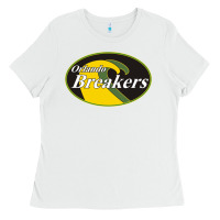 White Orlando breakers football team Ladies Tee - PixelFlow