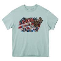 I Back To Blue Eagle 4th Of July Heavy Core Tee | Teevron