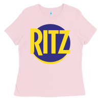 Bubblegum Pink ritz cracker Ladies Tee - PixelFlow