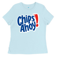 Baby Blue chips ahoy snack Ladies Tee - PixelFlow