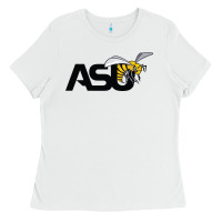 White the-alabama-state-hornets-merch Ladies Tee - PixelFlow