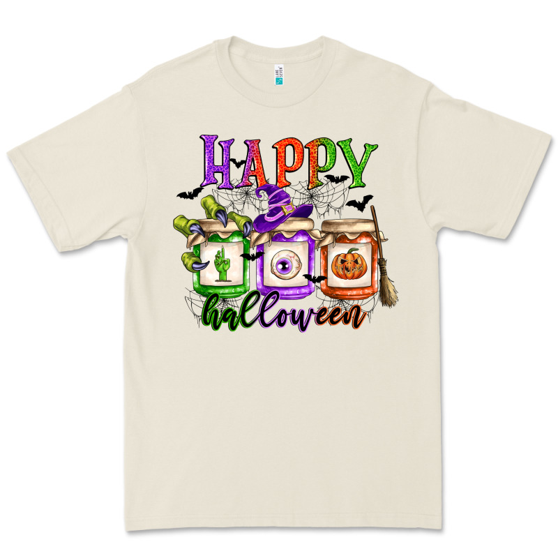 Happy Halloween Jars Premium Tee by CowGirlArtShop | Teevron