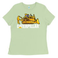 Matcha bulldozercat 2 Ladies Tee - PixelFlow