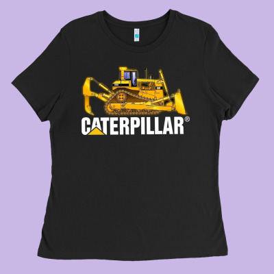 Bulldozercat 2 Ladies Tee Designed By Pixelflow