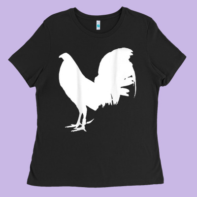 Game Fowl Gallegos, Rooster, Chicken T Shirt Ladies Tee Designed By Pixelflow