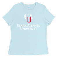 Baby Blue clark atlanta university Ladies Tee - SnappyArt