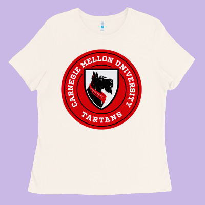Carnegie Mellon Tartans Ladies Tee Designed By Snappyart