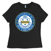 Black the-university-of-pittsburgh Ladies Tee - SnappyArt
