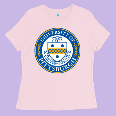 The-university-of-pittsburgh Ladies Tee Designed By Snappyart