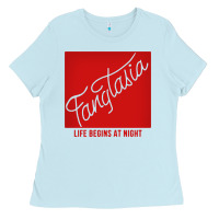 Baby Blue fangtasia Ladies Tee - SnappyArt