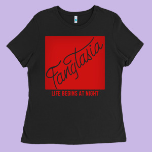 Fangtasia Ladies Tee Designed By Snappyart