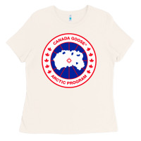Bone canada goose Ladies Tee - SnappyArt