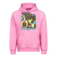Fuchsia Pink mama cita needs a margarita1 Urban Hoodie - JahusDesignShop