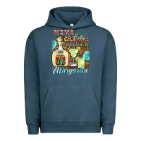 Pigment Midnight Navy mama cita needs a margarita1 Urban Hoodie - JahusDesignShop