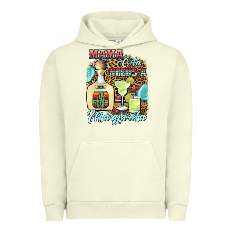 Mama Cita Needs A Margarita1 Urban Hoodie by JahusDesignShop | Teevron