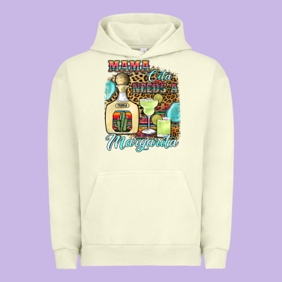 Mama Cita Needs A Margarita1 Urban Hoodie Designed By Jahusdesignshop