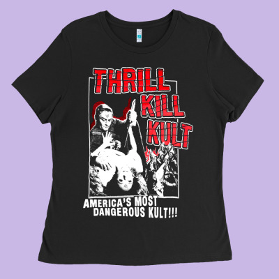 Thrill Kill Kults, Thrill Kill Kults Vintage, Thrill Kill Kults Art, T Ladies Tee Designed By Snappyart